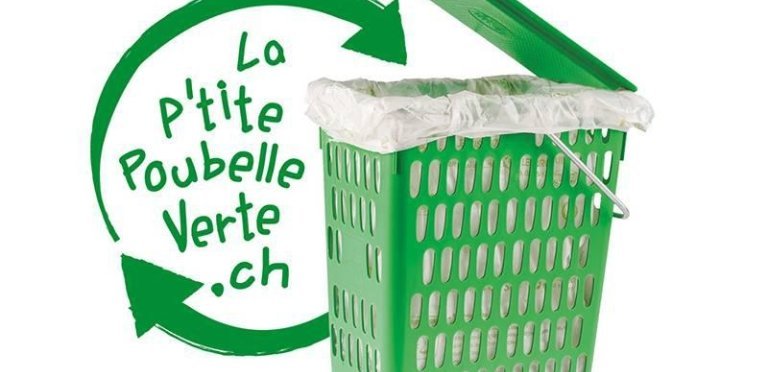 petite poubelle verte